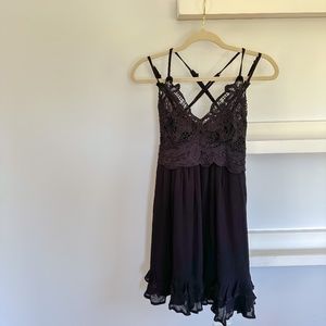 NWT Listicle Black Lace Sleeveless Dress